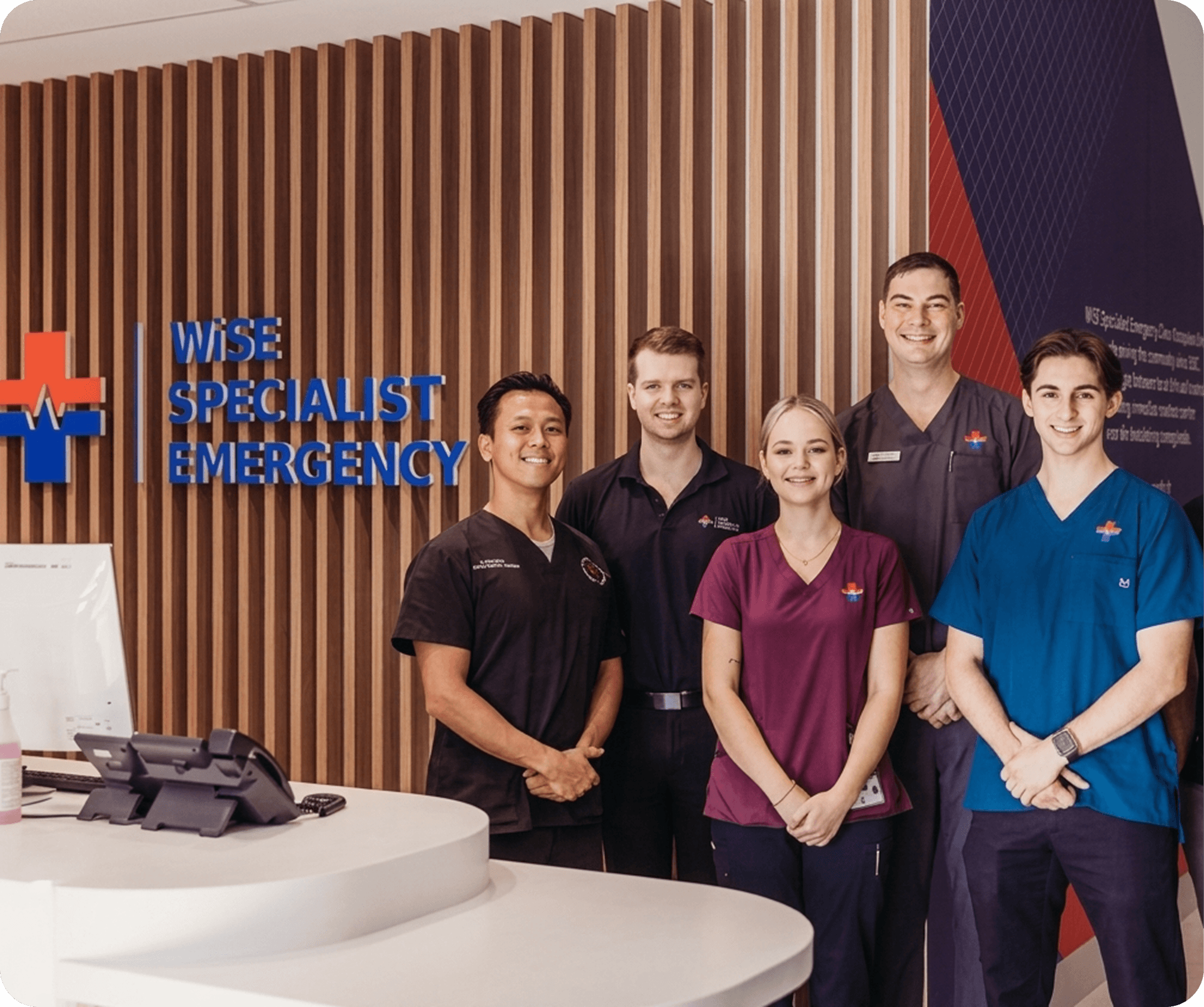 Wise Medical clinical team at a partner facility